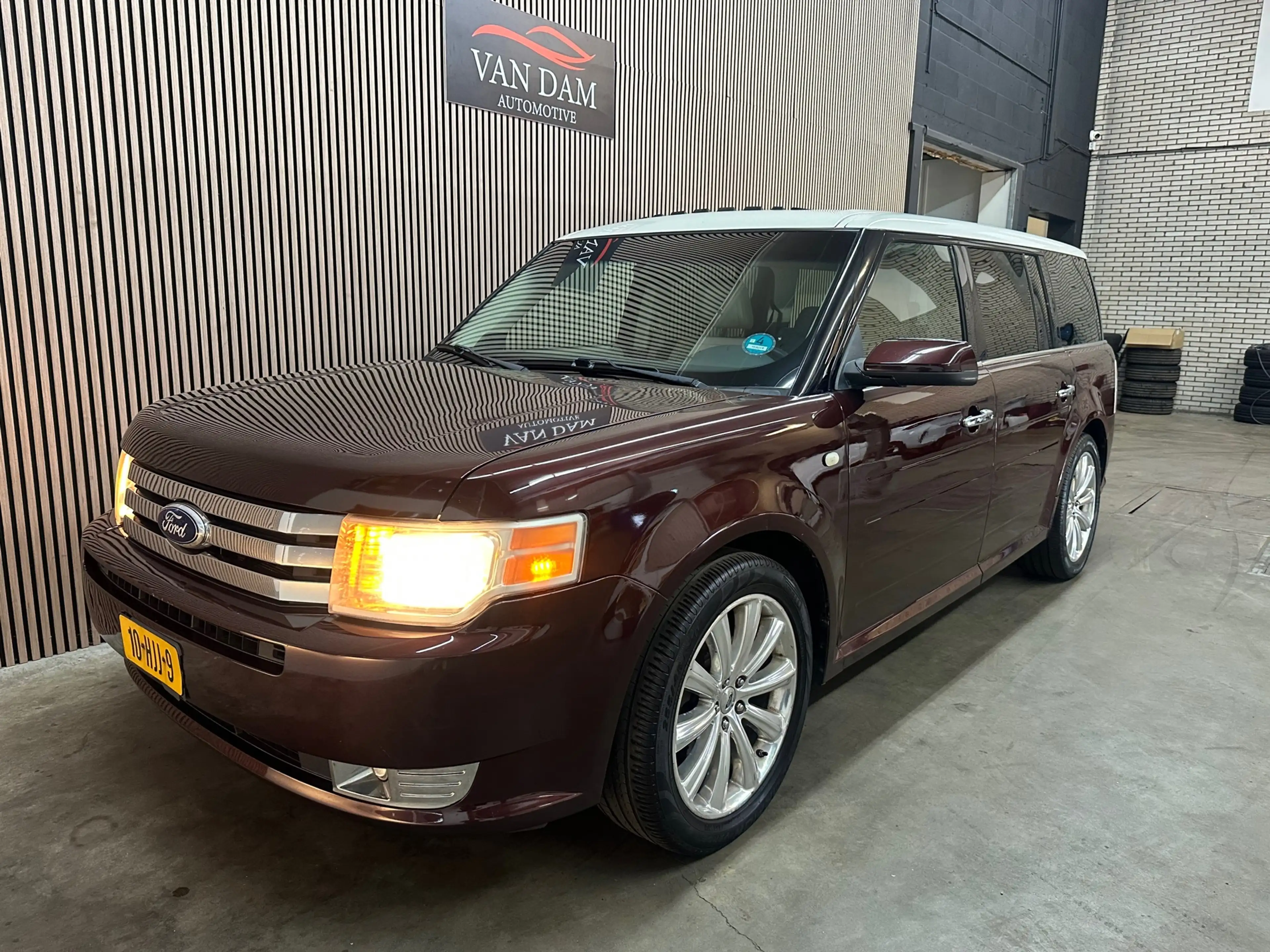 Ford Flex 2009 LPG NAP AUTOMAAT 6PERS. PANO LEER CRUISE — photo 5