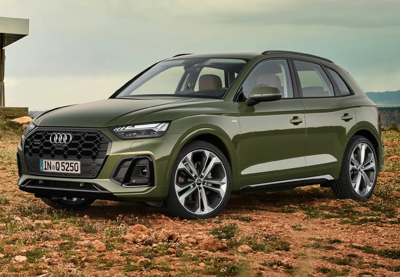 Audi 50 Sportback TFSIe S line quattro-ultra S tronic Zelená - 2