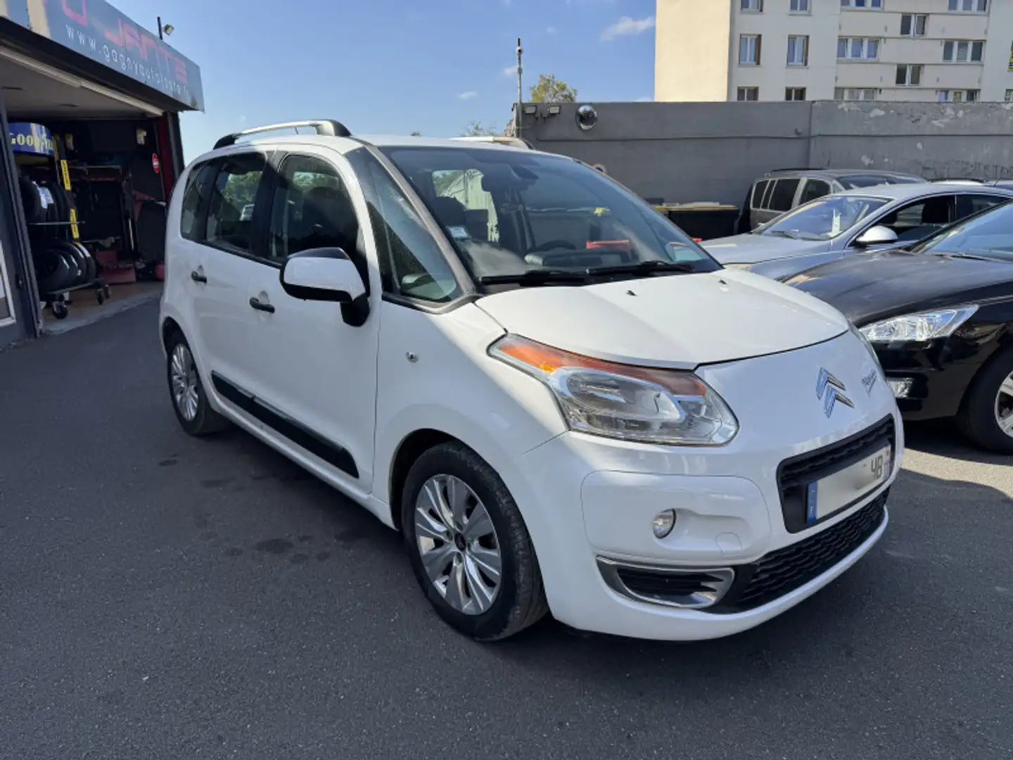 Citroen C3 Picasso 1.6 HDI90 EXCLUSIVE Blanc - 2