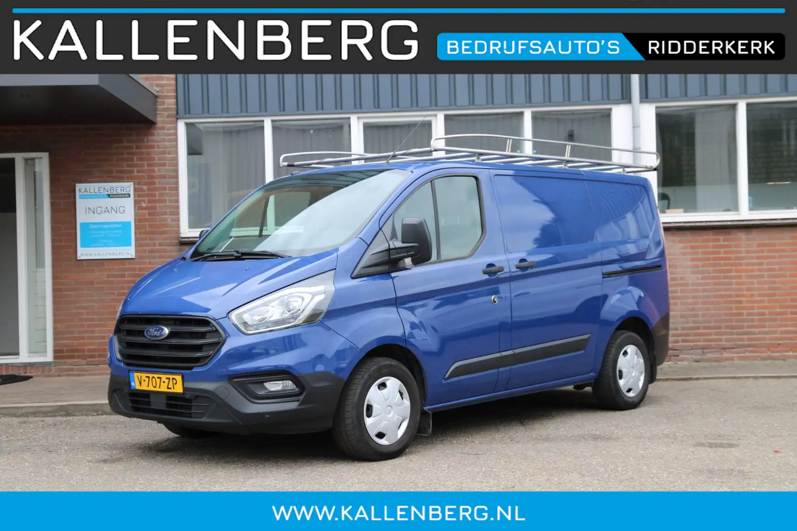 Ford Transit Custom 300 2.0 TDCI L1H1 Trend / Trekhaak / Imperiaal / s Blauw - 1