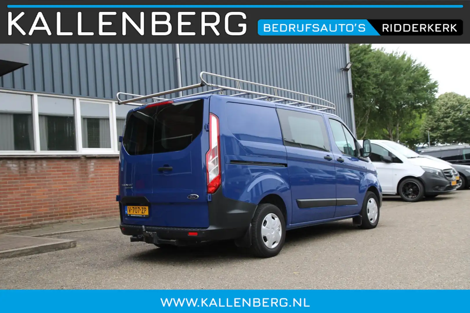 Ford Transit Custom 300 2.0 TDCI L1H1 Trend / Trekhaak / Imperiaal / s Blauw - 2