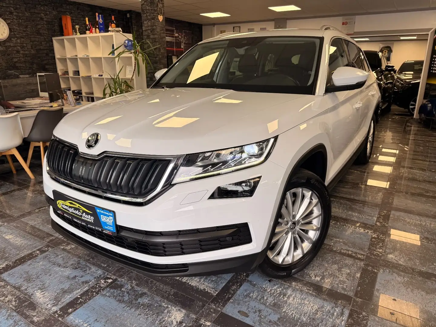Skoda Kodiaq Style 4x4*Klimaauto*Navi*Allrad*Ambiente* Blanc - 1
