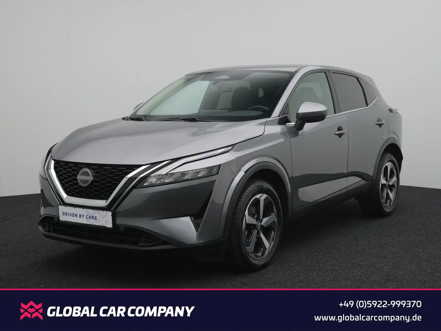 Nissan Qashqai N-Connecta,360°,ACC,LED,APP,TOTW,LANE Grau - 1