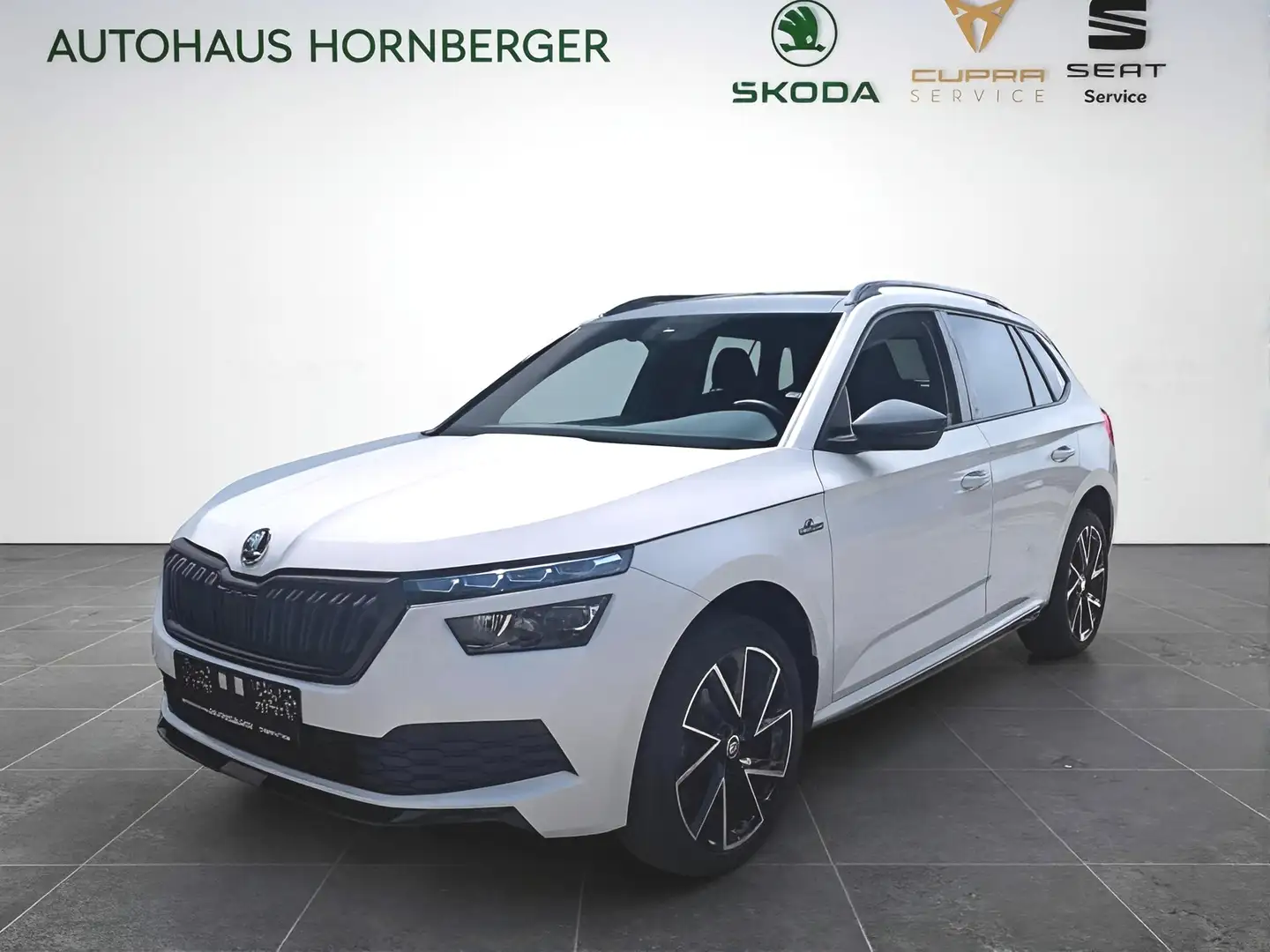 Skoda Kamiq Monte Carlo DSG Panorama Sitzheizung LED Tempomat Weiß - 1