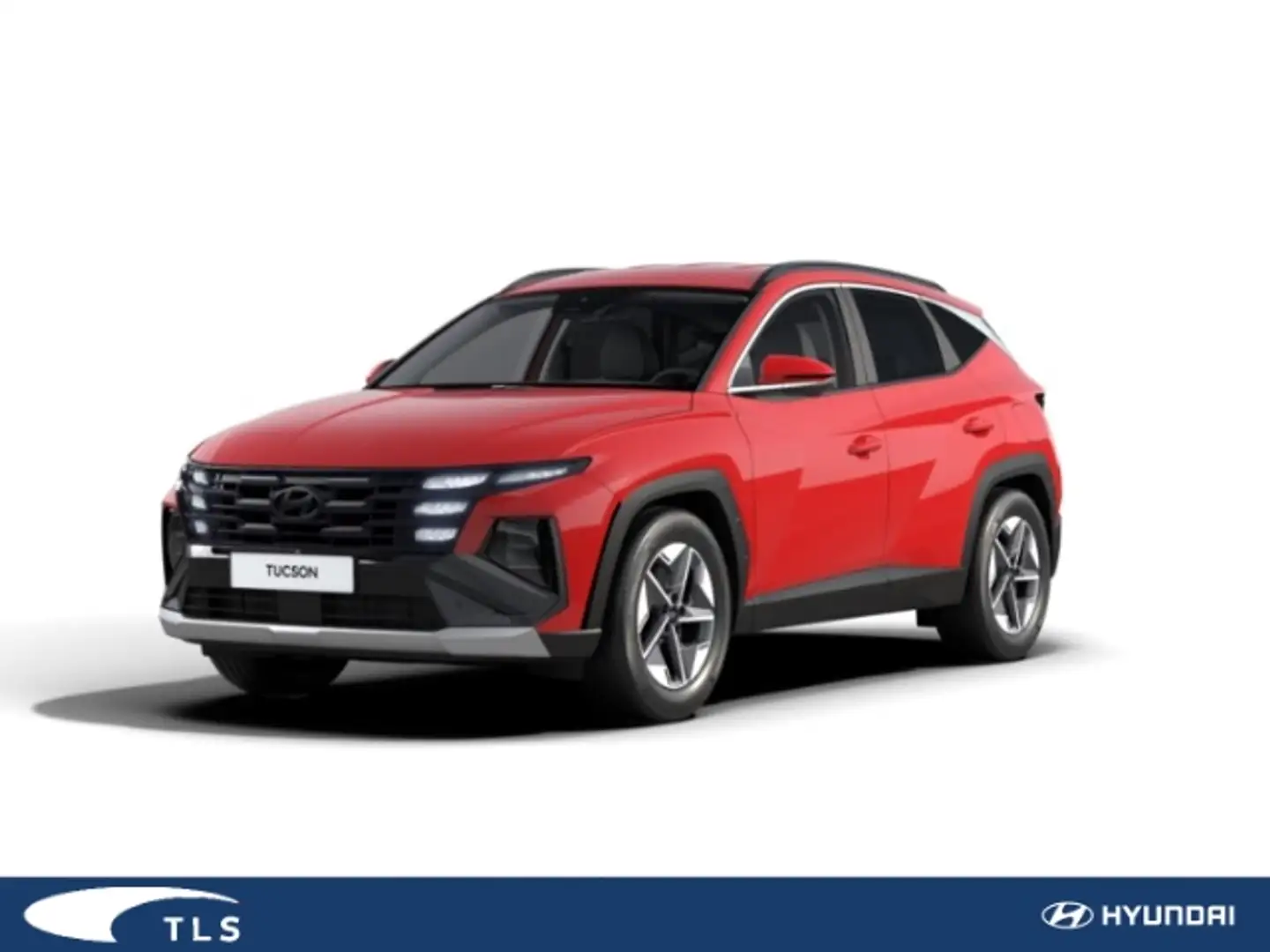 Hyundai TUCSON Trend Mild-Hybrid 48V 4WD 7-DCT Navi digitales Coc Rouge - 1
