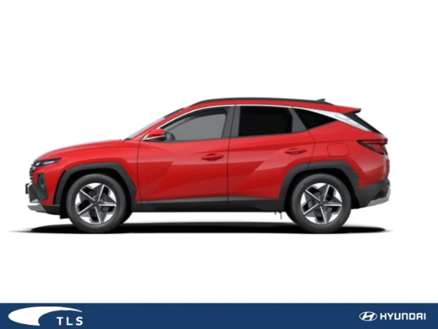 Hyundai TUCSON Trend Mild-Hybrid 48V 4WD 7-DCT Navi digitales Coc Rouge - 2