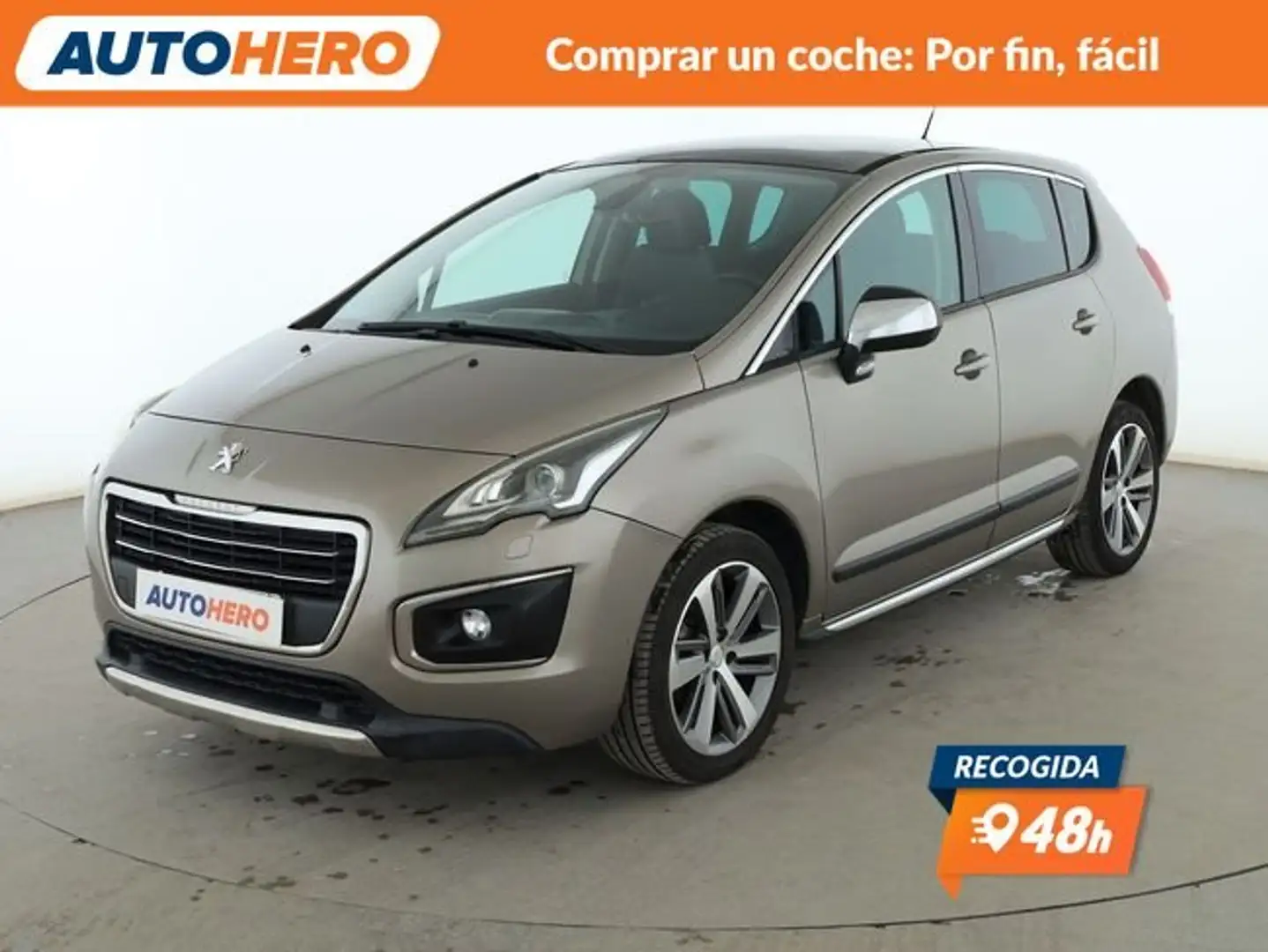 Peugeot 3008 1.6 Blue-HDi Allure Gris - 1