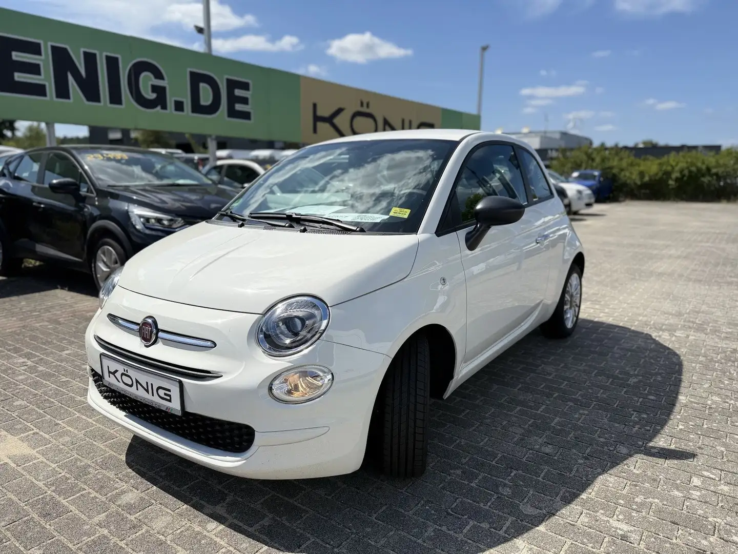 Fiat 500 1.0 GSE Klima & Sound Weiß - 1