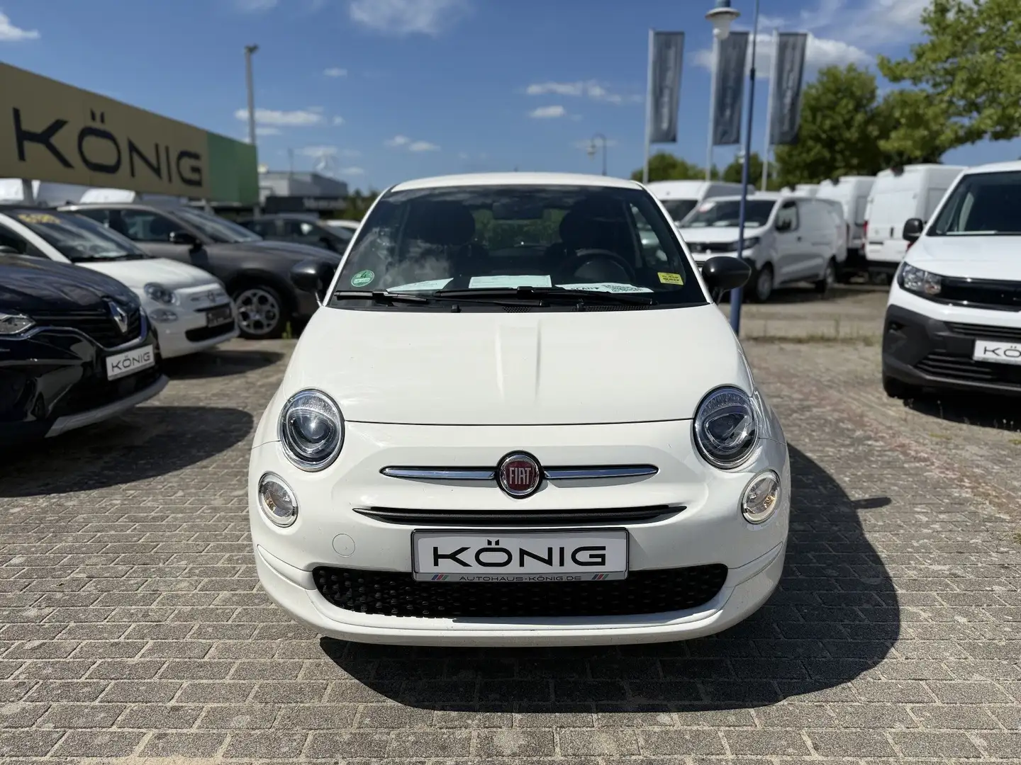 Fiat 500 1.0 GSE Klima & Sound Weiß - 2