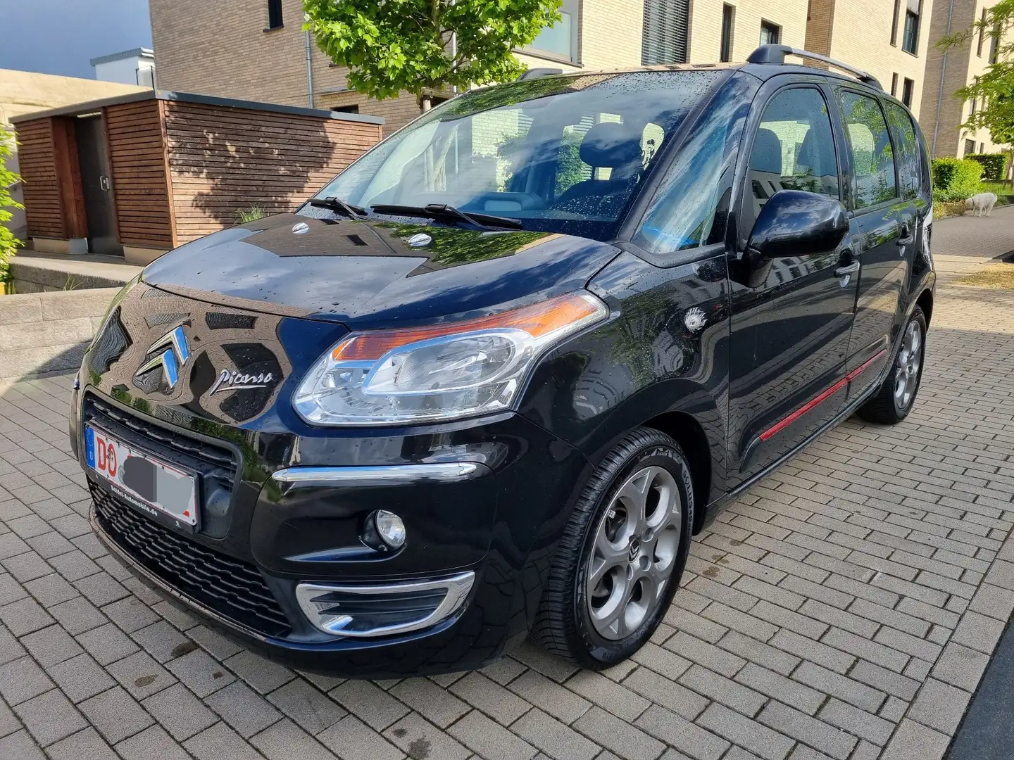 Citroen C3 Picasso 1.6 VTi 120/ Einparksensor/ Klima/ KETTE NEU ! Noir - 1