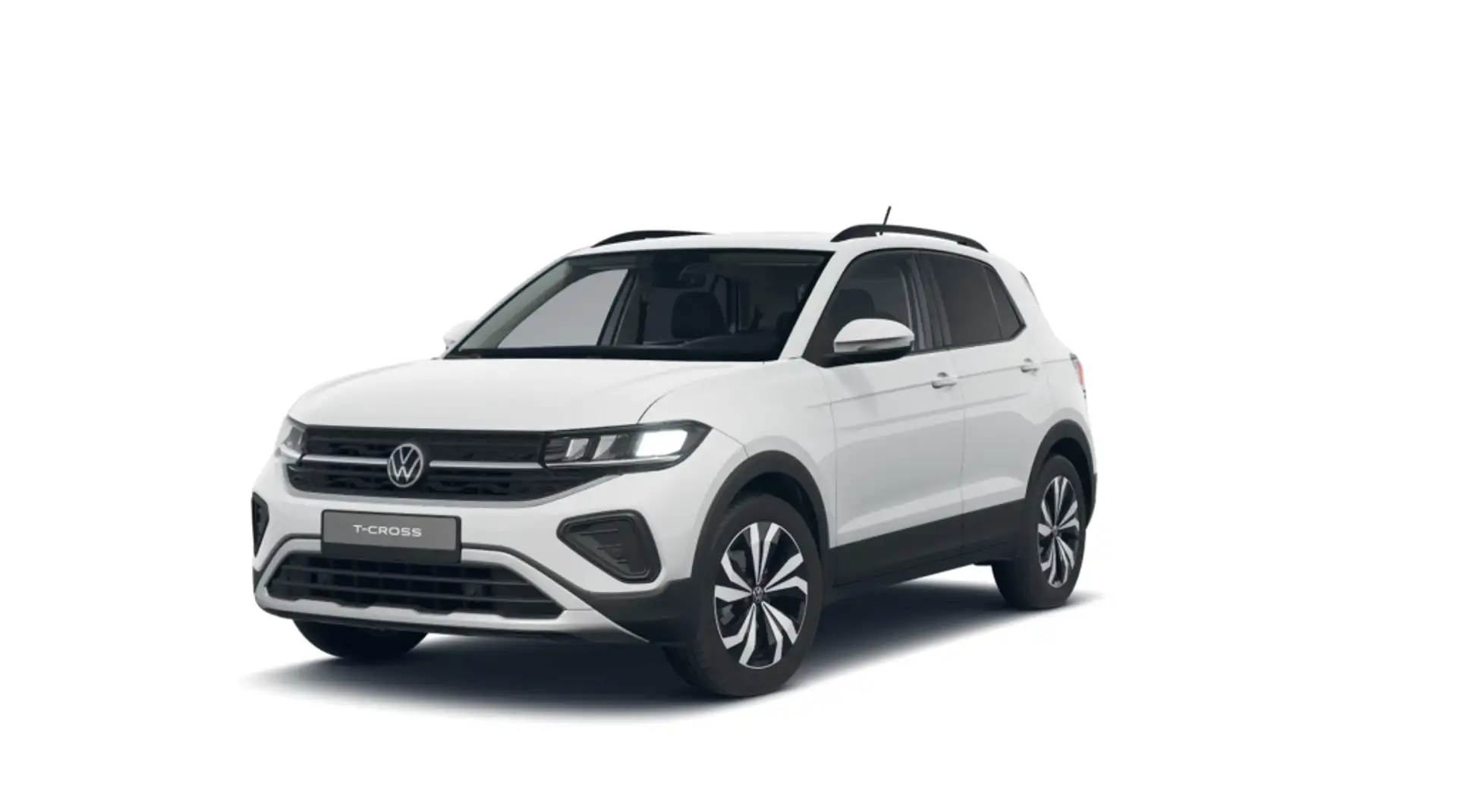 Volkswagen T-Cross 1.0 TSI Más Aut. 85kW Blanco - 1
