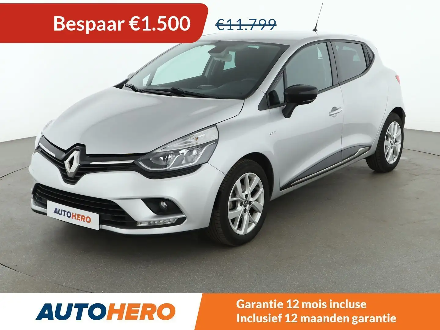 Renault Clio 0.9 TCe Limited Gris - 1