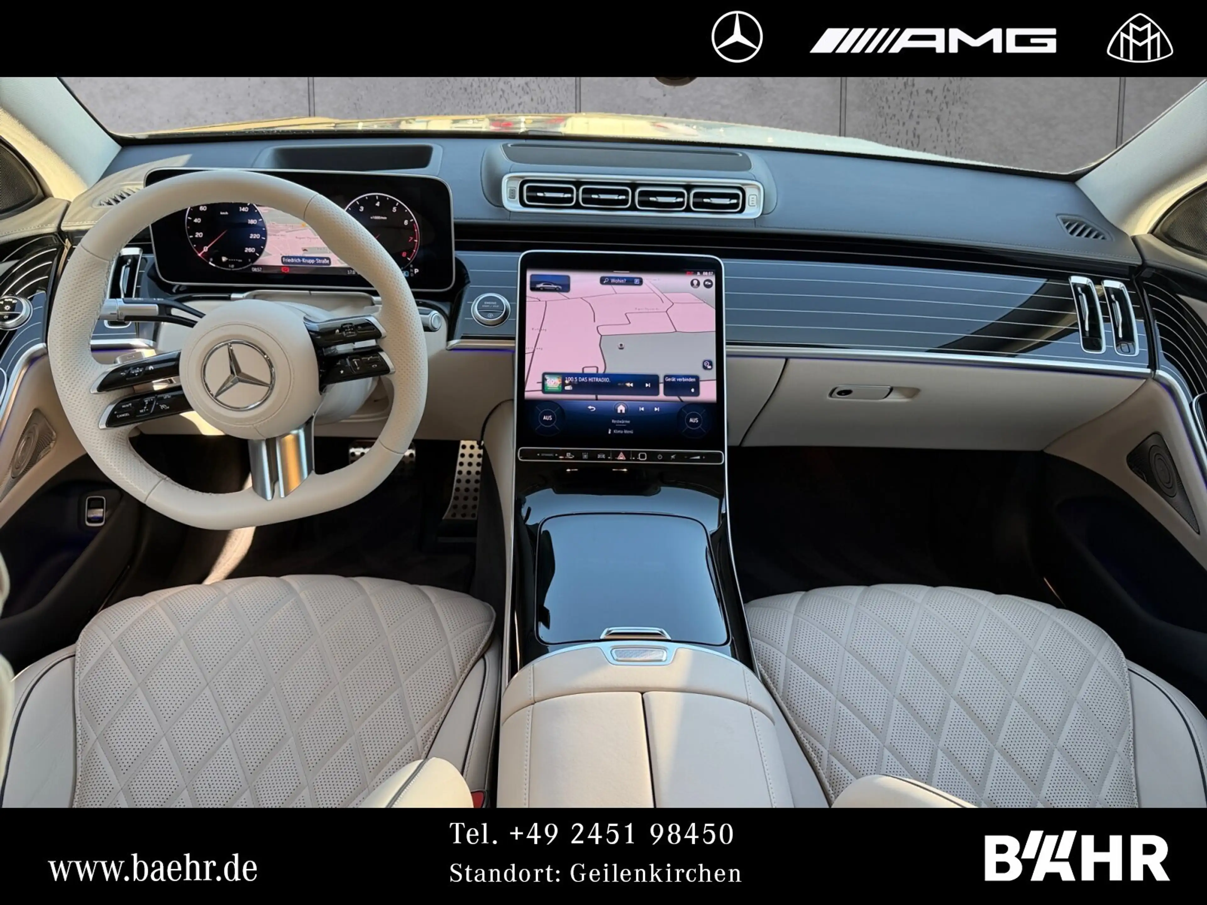 Mercedes-Benz S 580 S 580 4M Lang AMG/Chauffeur/Burmester3D/Pano/360 — photo 4