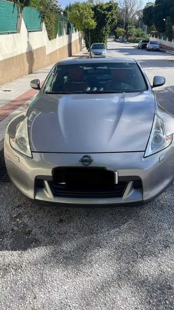 Nissan 370Z Automatico pack naranja navegador Gris - 2
