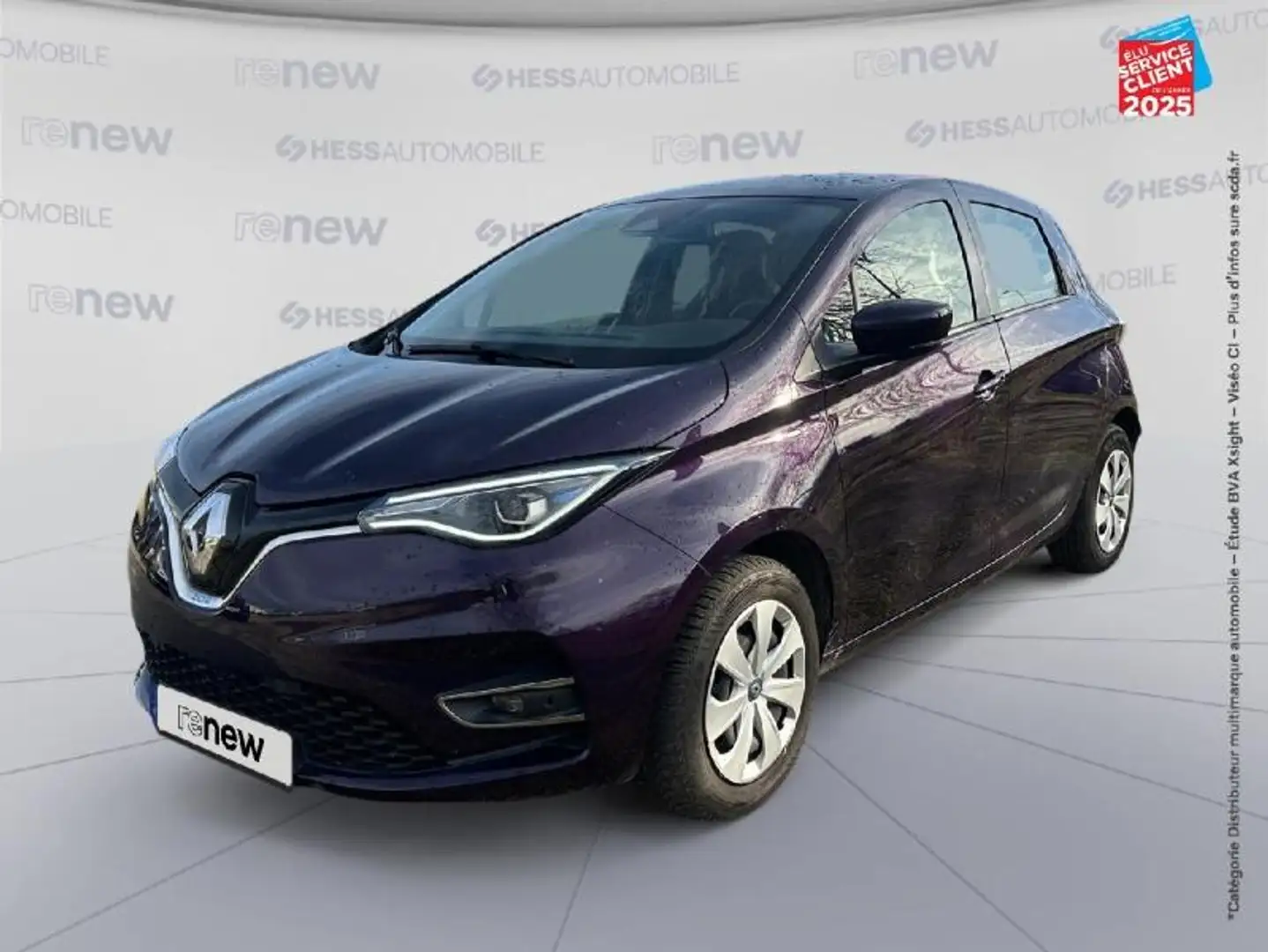 Renault ZOE E-TECH BUSINESS CHARGE NORMALE R110 ACHAT INTEGRAL - 21 Paars - 1