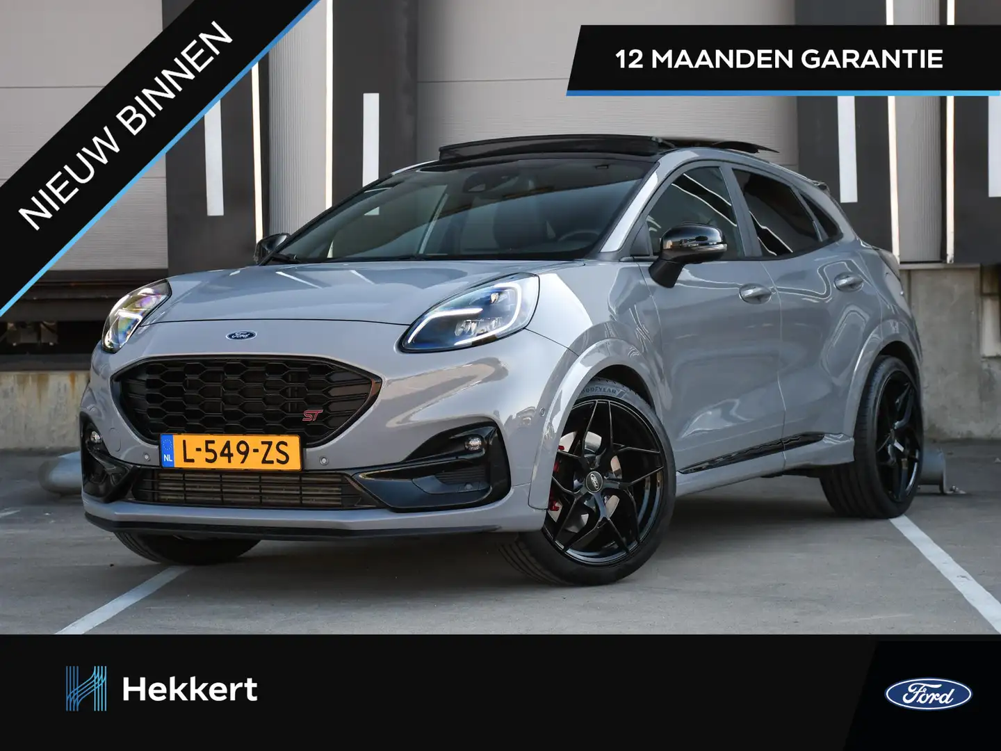 Ford Puma ST-X 1.5 EcoBoost 200pk SCHUIF-DAK | 19''LM | WINT Grijs - 1