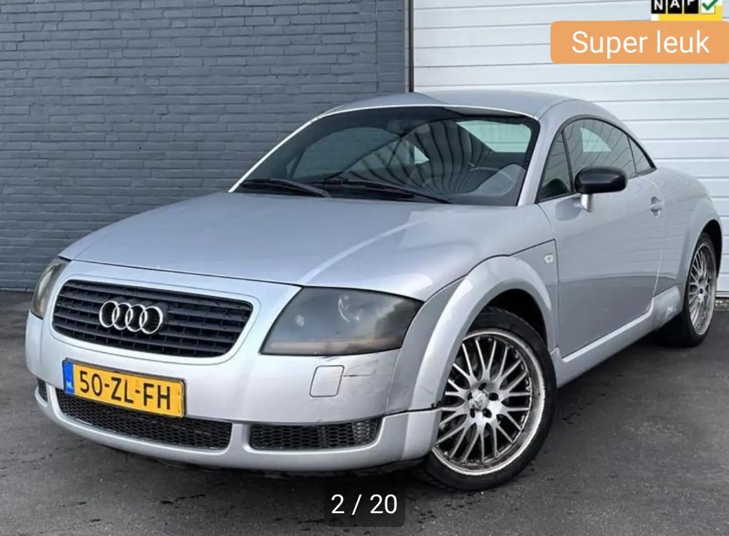 Audi TT 1.8 5V Turbo Grijs - 1