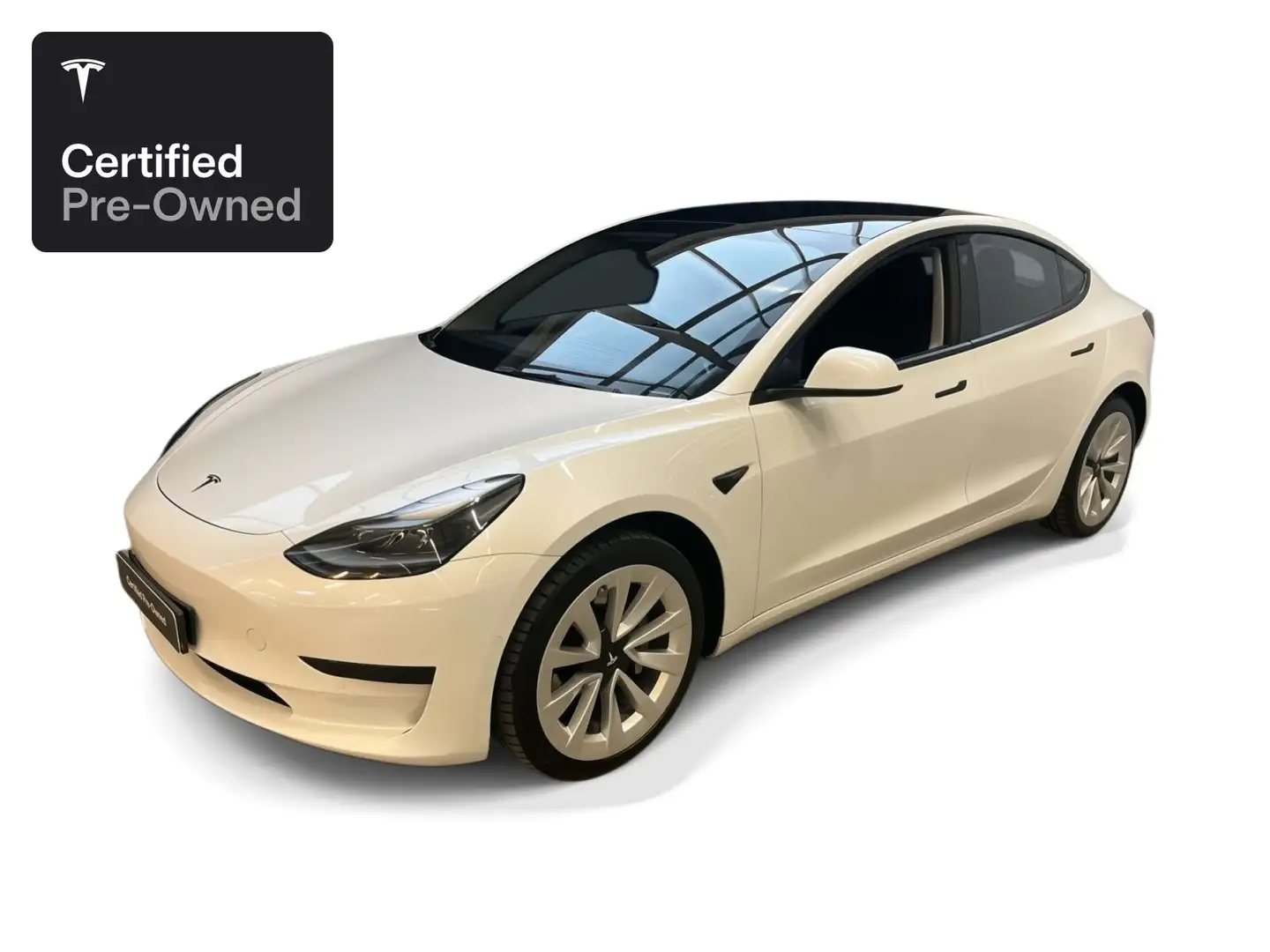 Tesla Model 3 Rear-Wheel Drive “Certified Pre-Owned” Blanc - 1