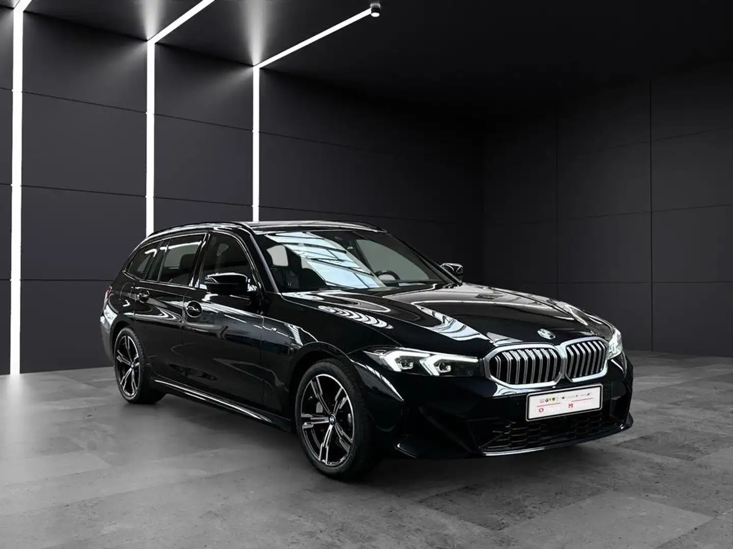 BMW 330 330i Touring Msport auto|Stop&Go|DAB|Parkass Nero - 2