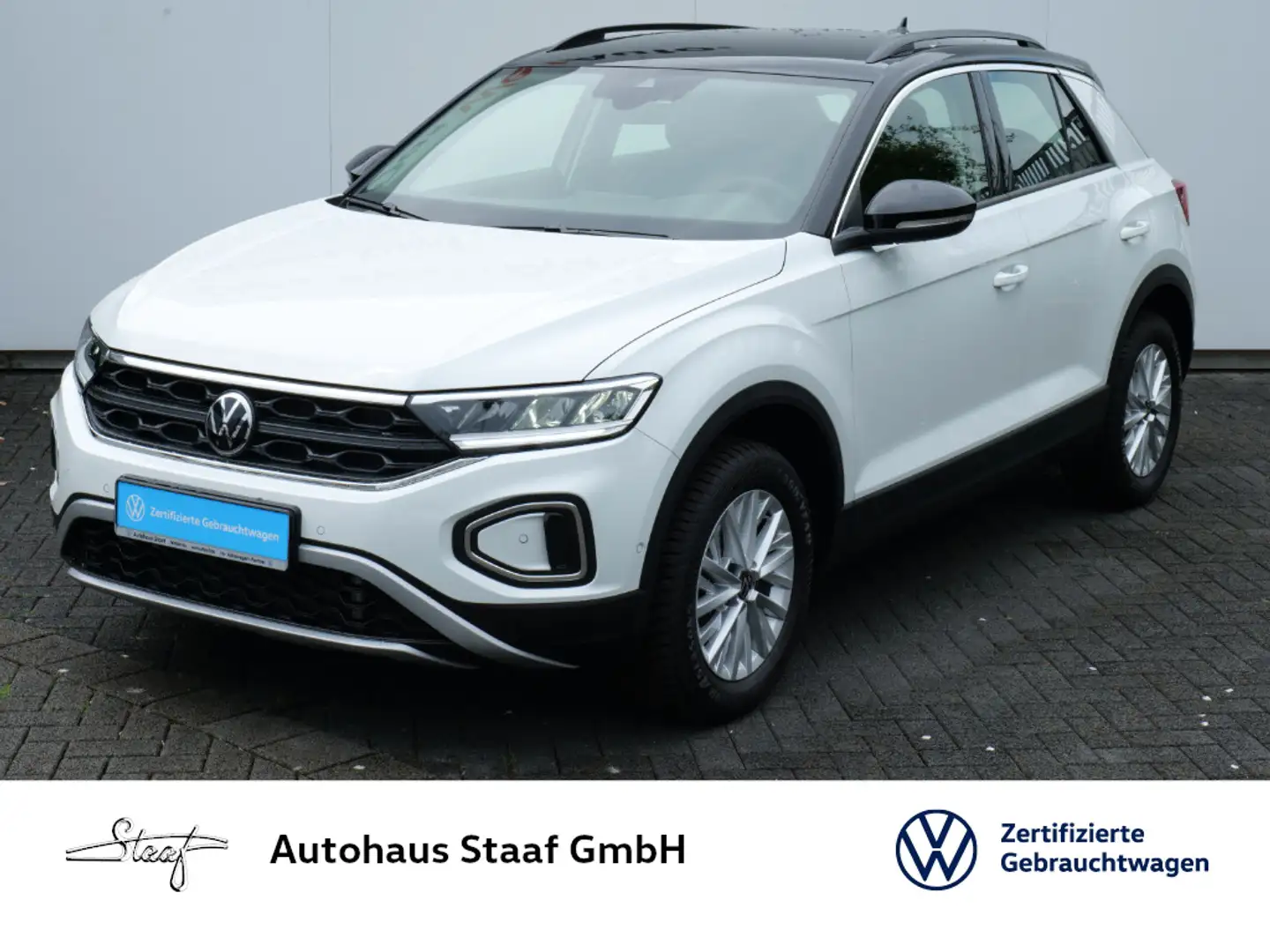 Volkswagen T-Roc Life 1.5 TSI 150PS DSG Weiß - 1