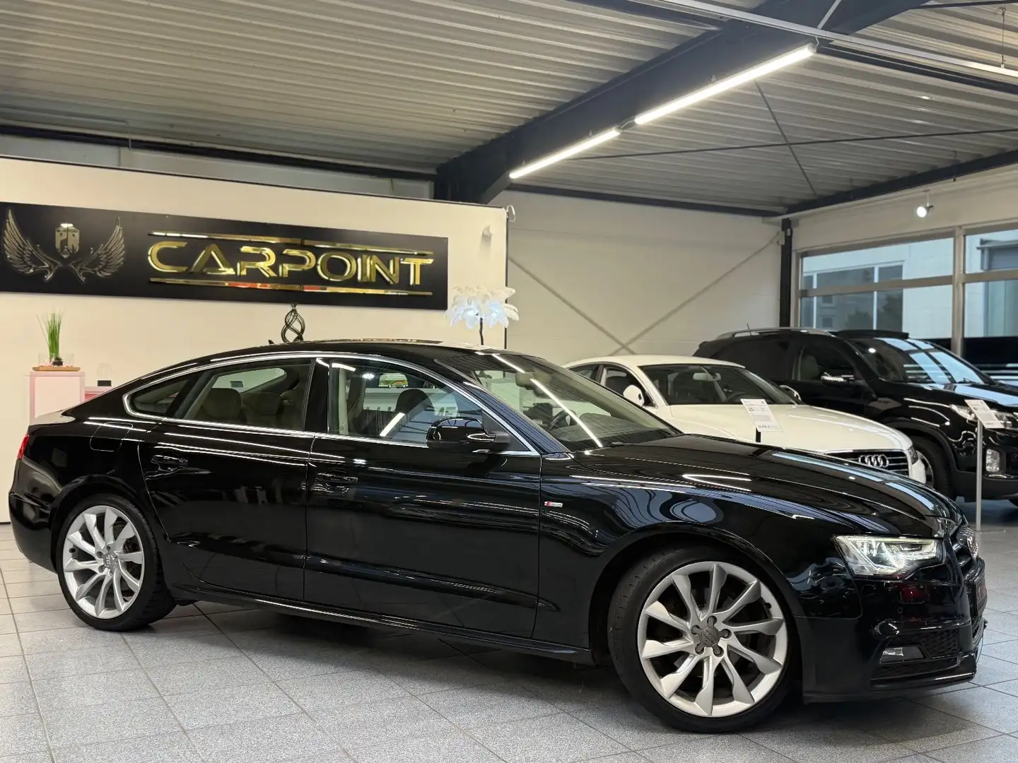 Audi A5 Sportback 2.0 TDI  S-Line/Xenon-LED/Vollleder Schwarz - 2
