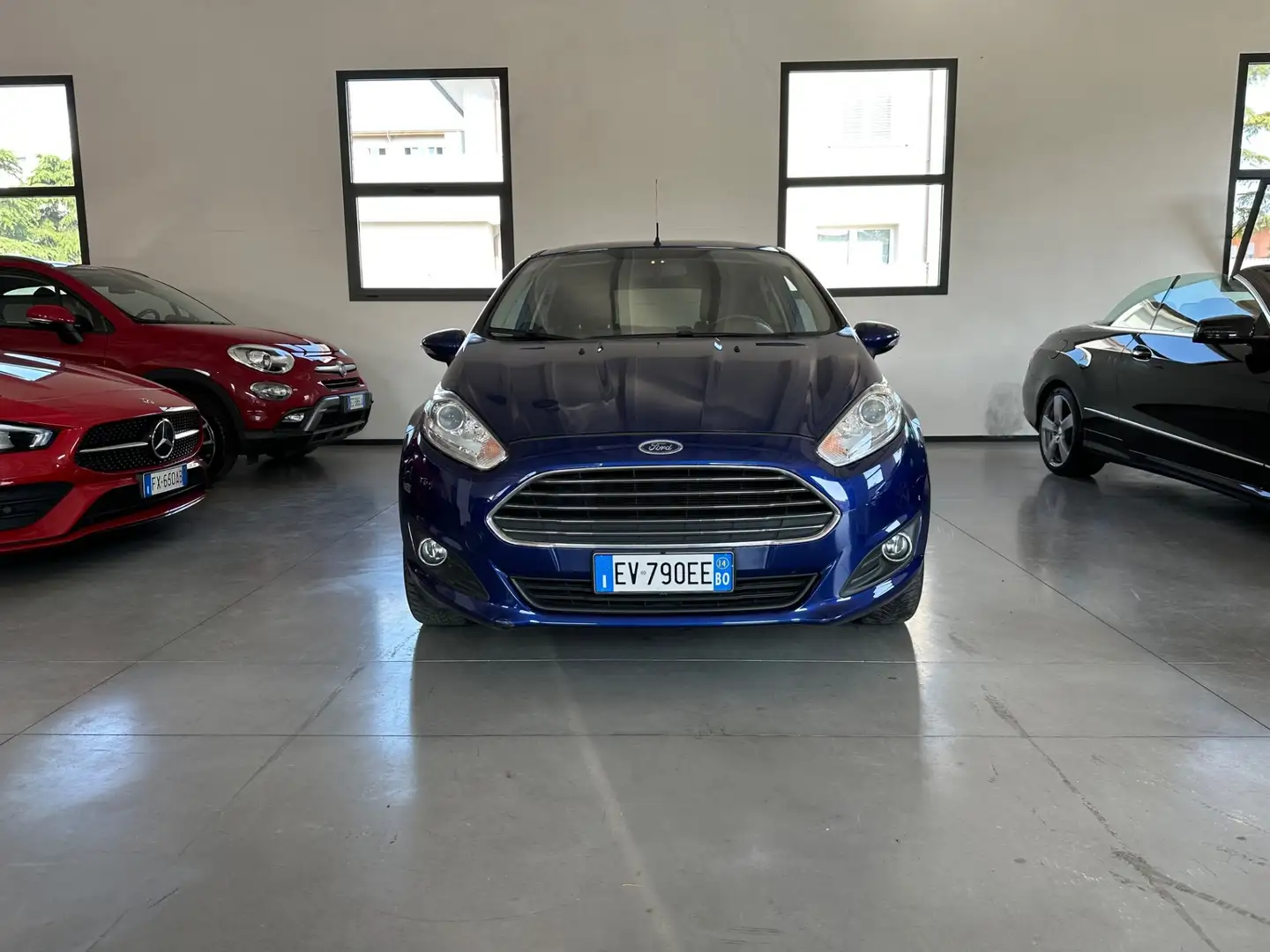 Ford Fiesta 1.5 TDCi 75CV 5 porte Titanium Blauw - 1