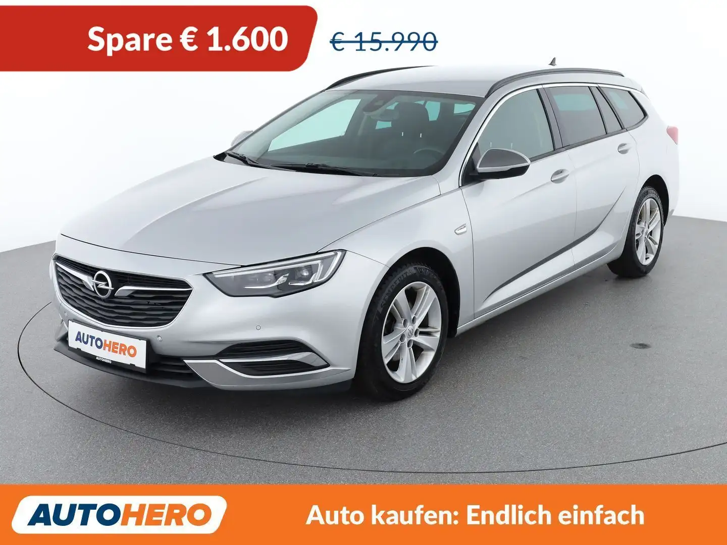 Opel Insignia 1.5 SIDI Turbo Edition Grau - 1