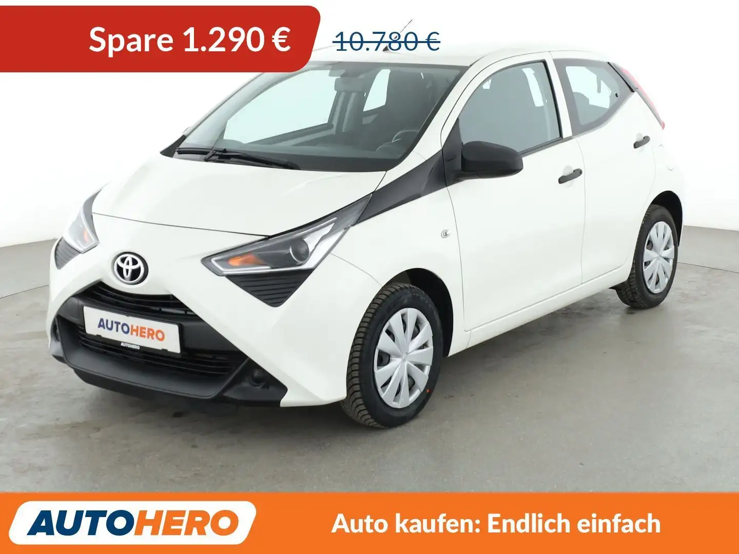 Toyota Aygo 1.0-VVT-i X*KLIMA*GARANTIE* Weiß - 1