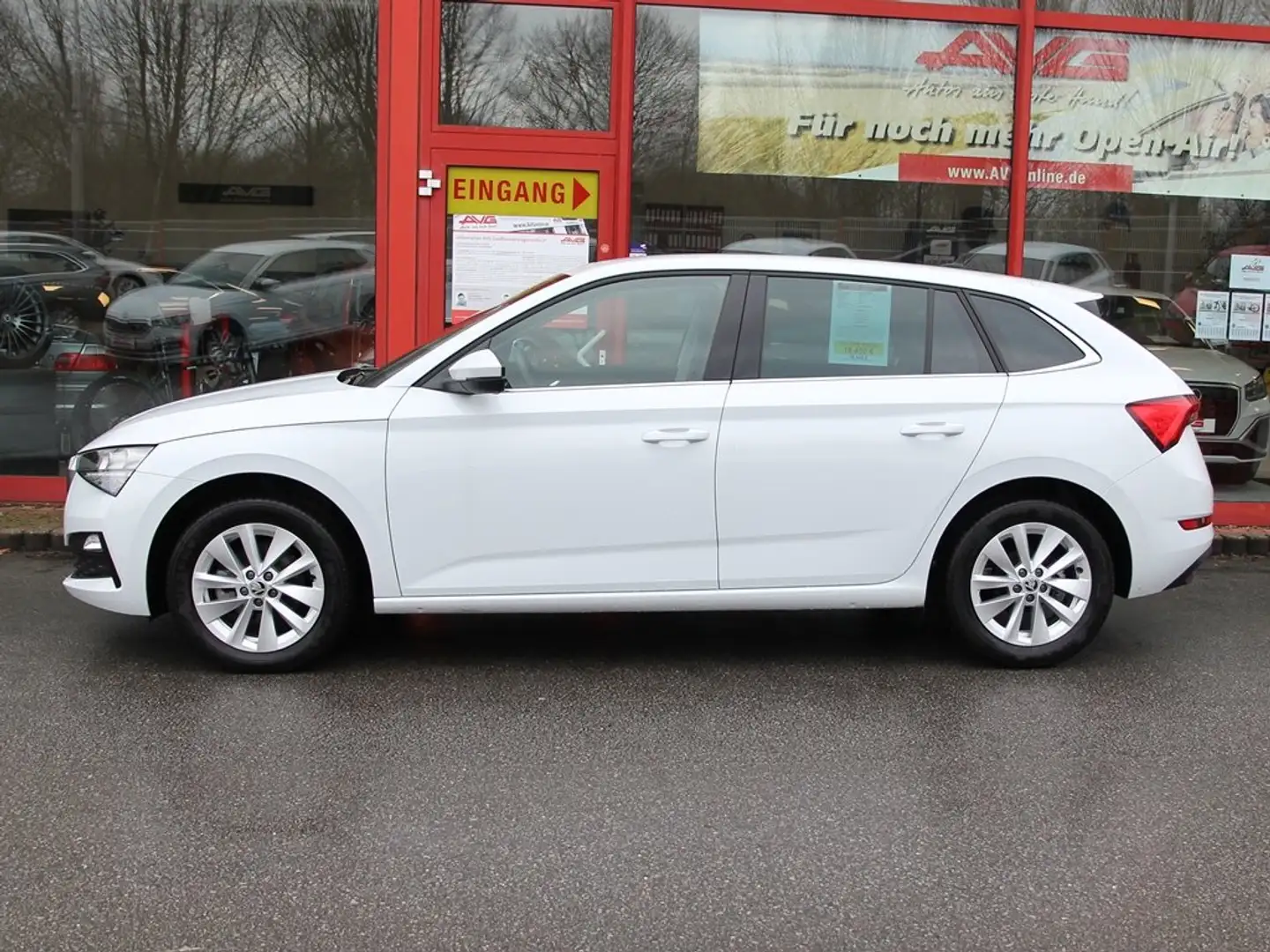 Skoda Scala CLEVER LED CAM ALU Sunset wirelessSmartlink Weiß - 1