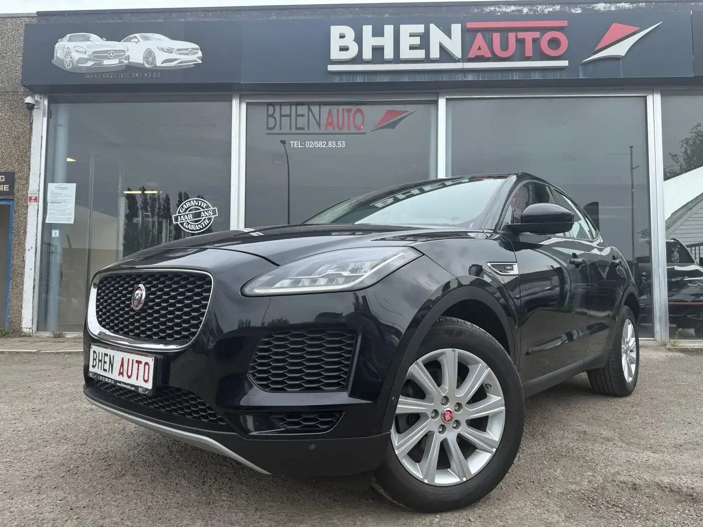 Jaguar E-Pace 2.0 D S/CAMERA/LED/NAVI/CUIR/1ER PROPRIETAIRE Noir - 1