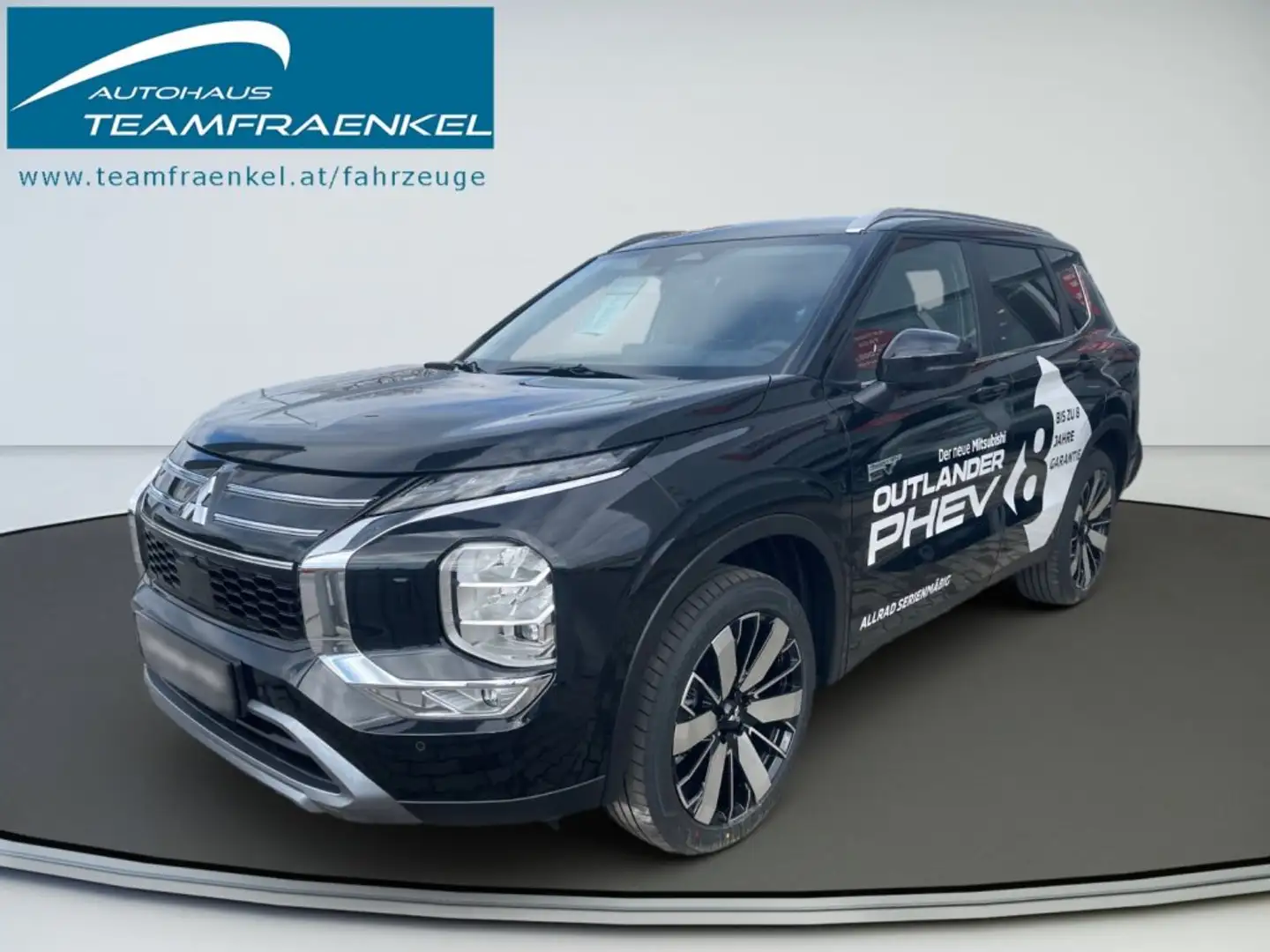 Mitsubishi Outlander PHEV 2,4 4WD Intense AT 25 Schwarz - 1