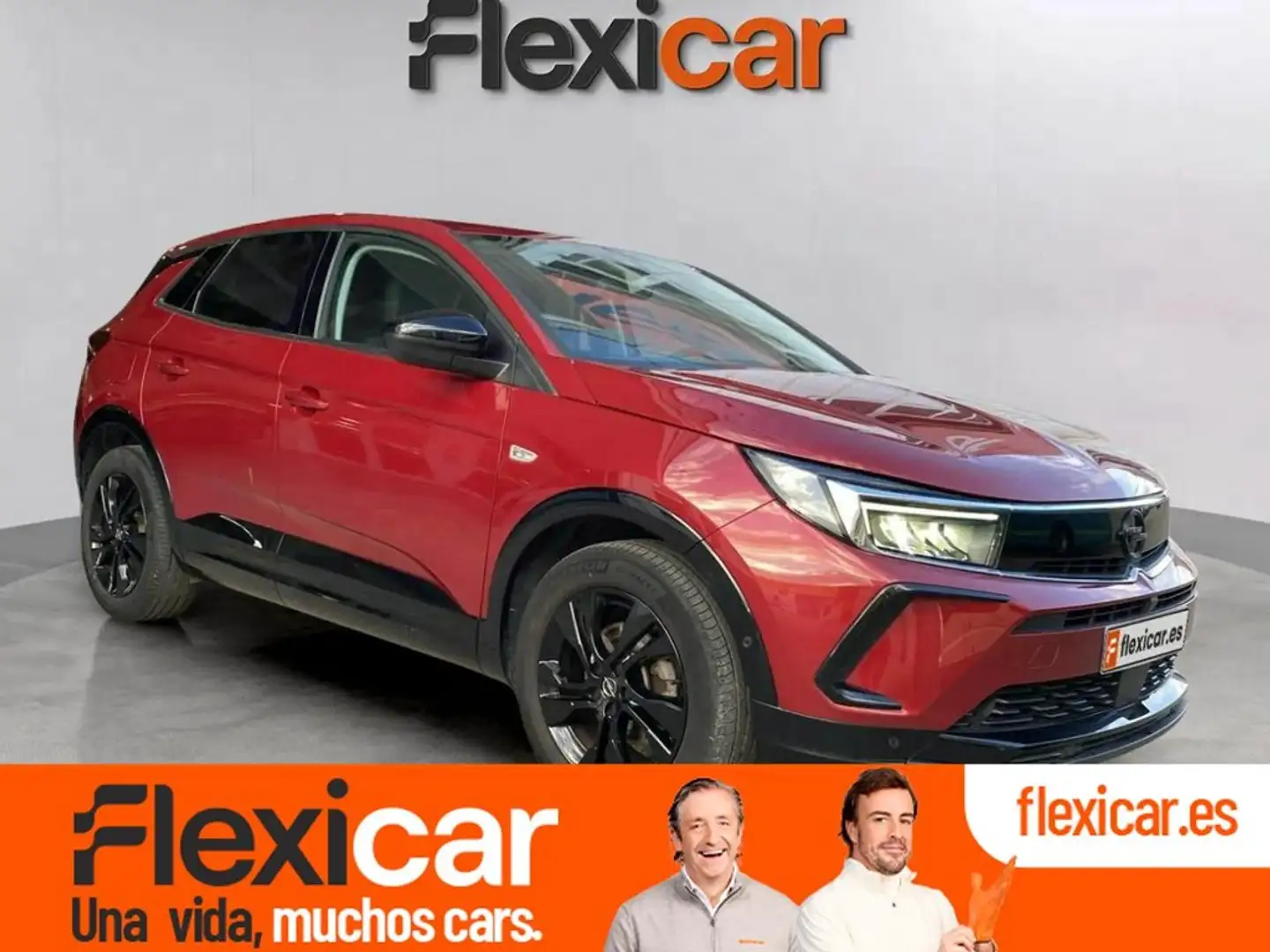 Opel Grandland 1.2 Turbo Design & Tech Rojo - 1
