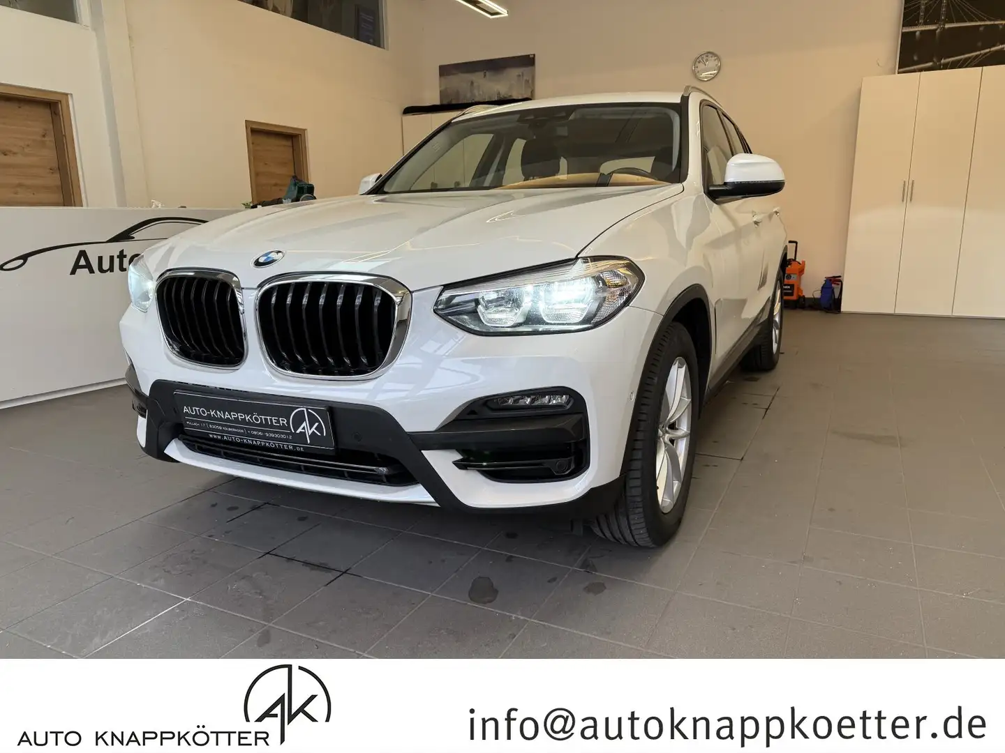 BMW X3 X3 xDrive 20d MHD Advantage Autom./LED/Kamera/HUneu Blanc - 1