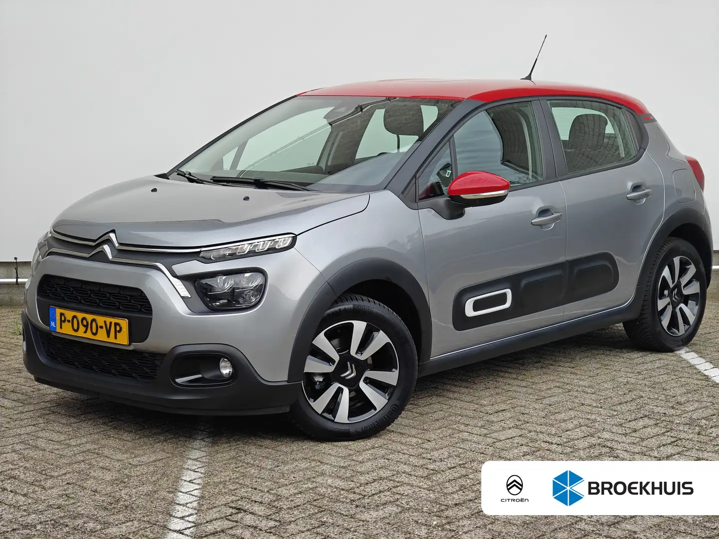 Citroen C3 1.2 PureTech C-Series | Airco (automatisch) | Appl Gris - 1
