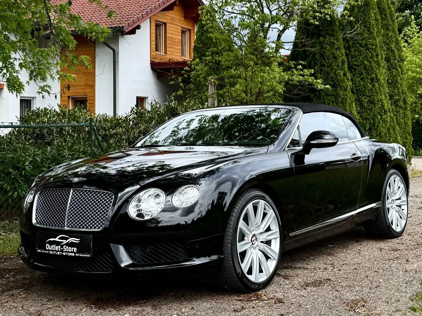 Bentley Continental GTC V8 Mulliner*Facelift*2.Besitz*Ein_Traum* Schwarz - 1