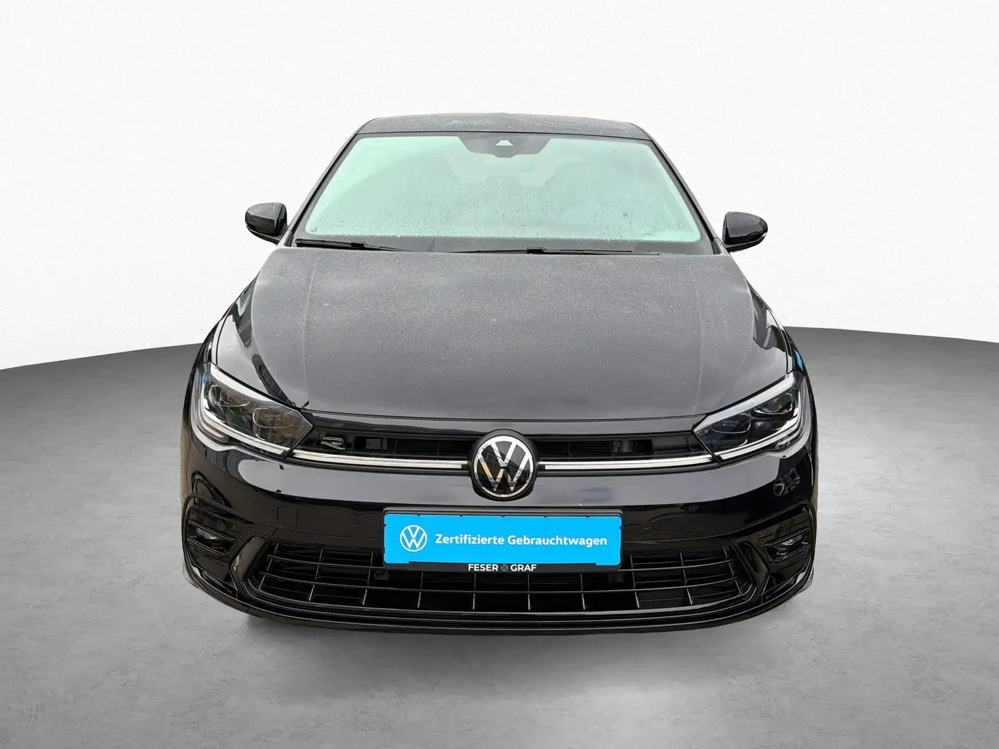 Volkswagen Polo R-Line 1,0l TSI 7-DSG KAMERA NAVI Schwarz - 2