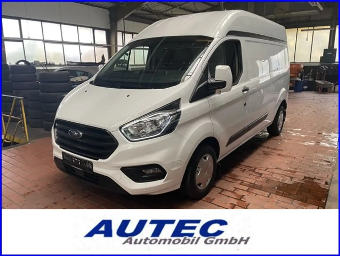Ford Transit Custom Kasten 300 2.0 L2H2 NAVI+TEMPOMAT Wit - 1