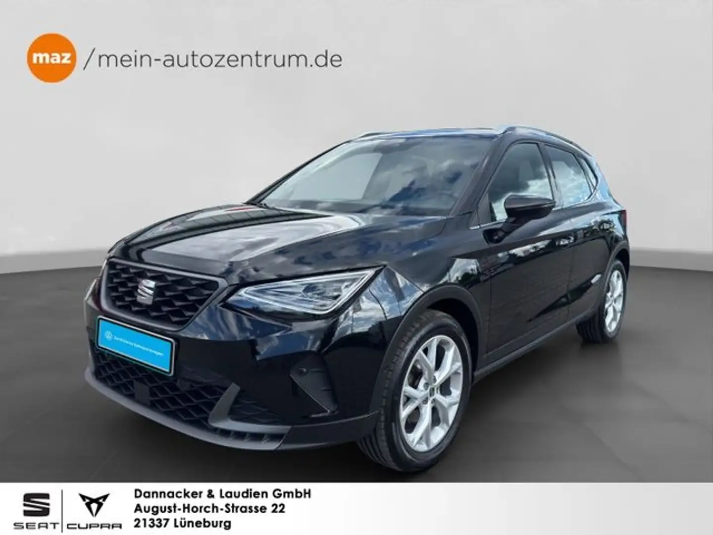 SEAT Arona 1.5 TSI FR Alu LED AHK Navi ACC Sitzheizun Schwarz - 2
