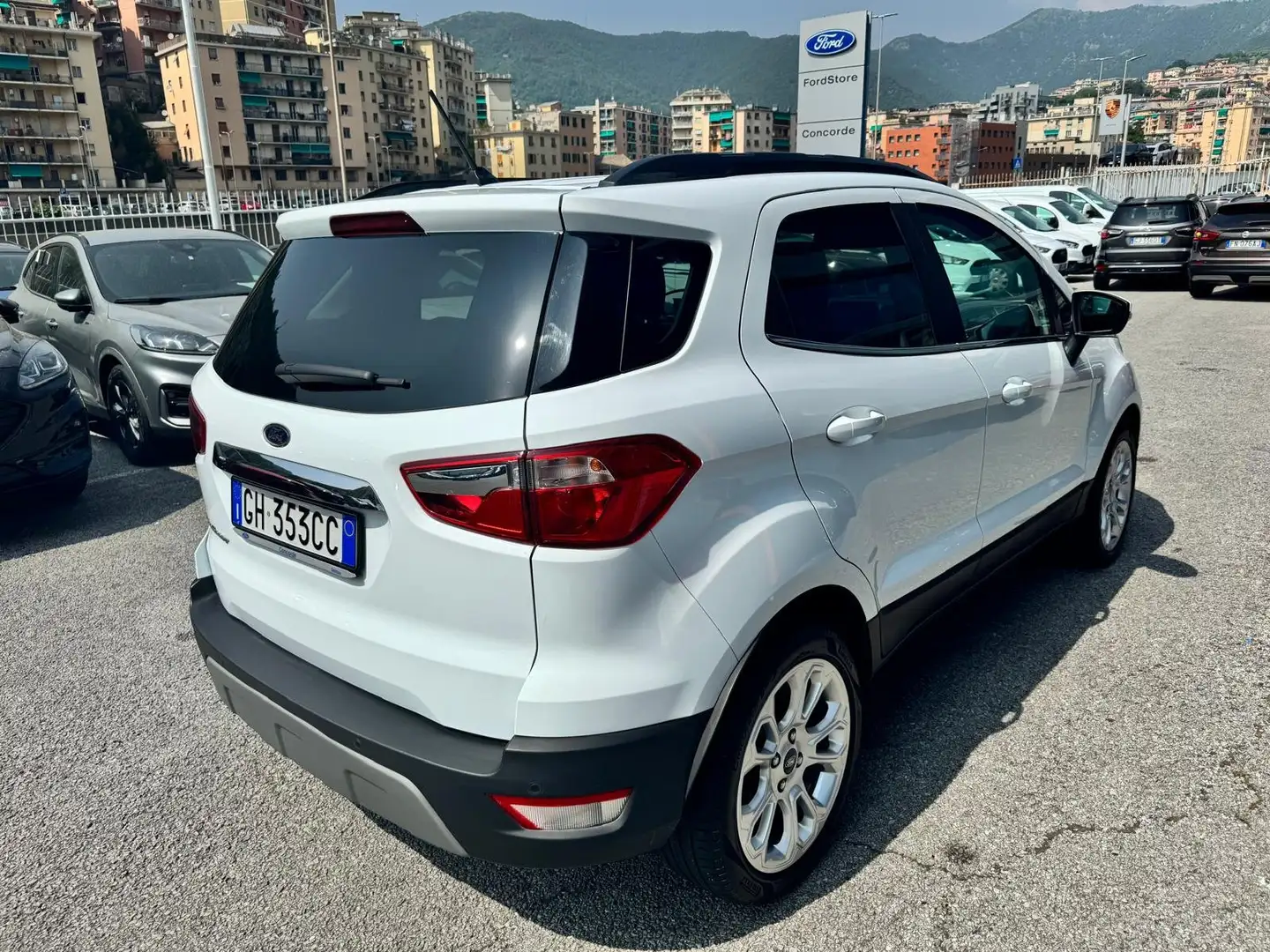 Ford EcoSport EcoSport 1.0 ecoboost Titanium Bianco - 1