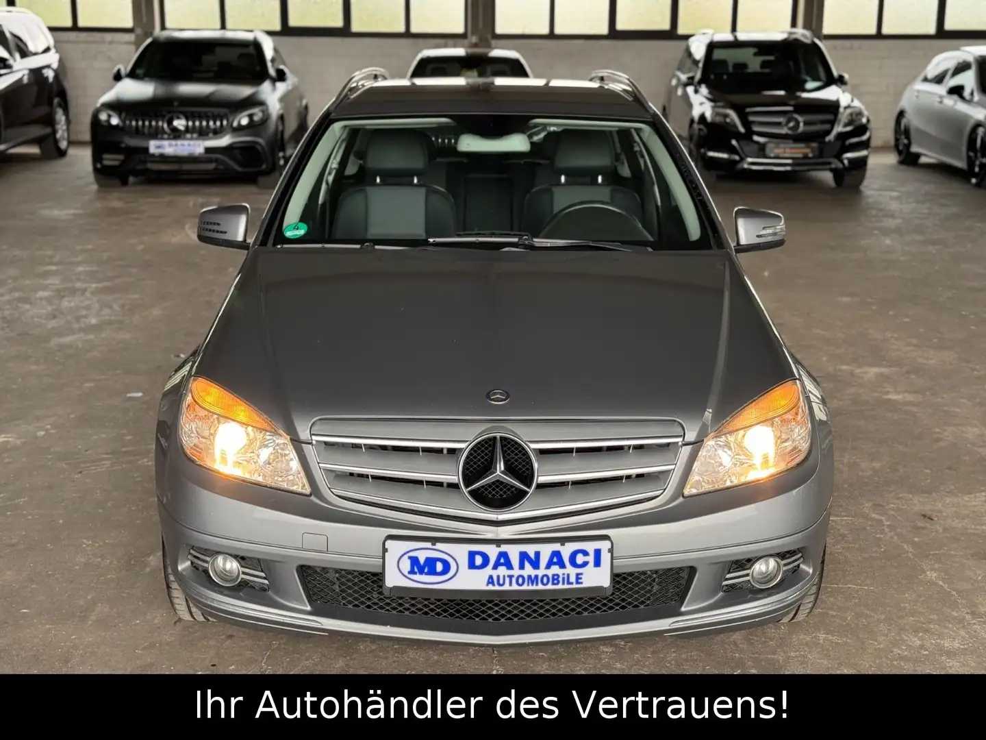 Mercedes-Benz C 180 Kompressor BlueEffici-1.Hand-SHZ-PDC Silber - 2
