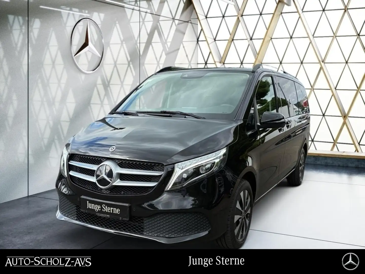 Mercedes-Benz V 220 d EDITION Lang AHK*LEDils*Easy-Pack*Kamera Schwarz - 1