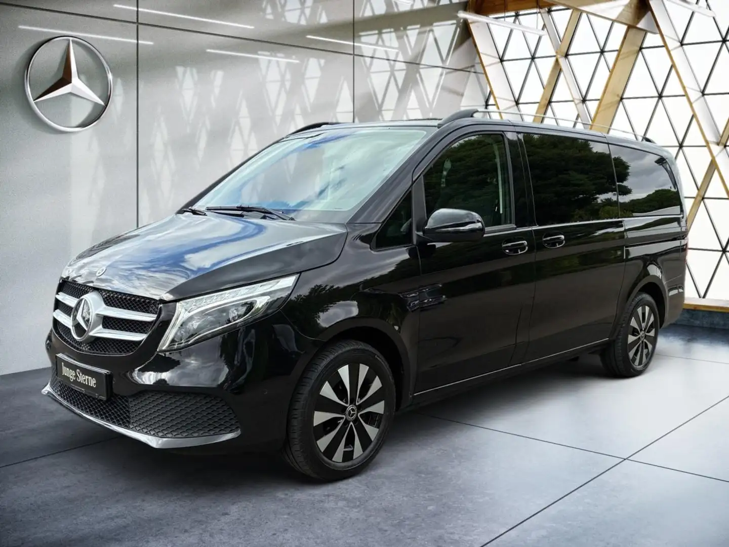 Mercedes-Benz V 220 d EDITION Lang AHK*LEDils*Easy-Pack*Kamera Schwarz - 2