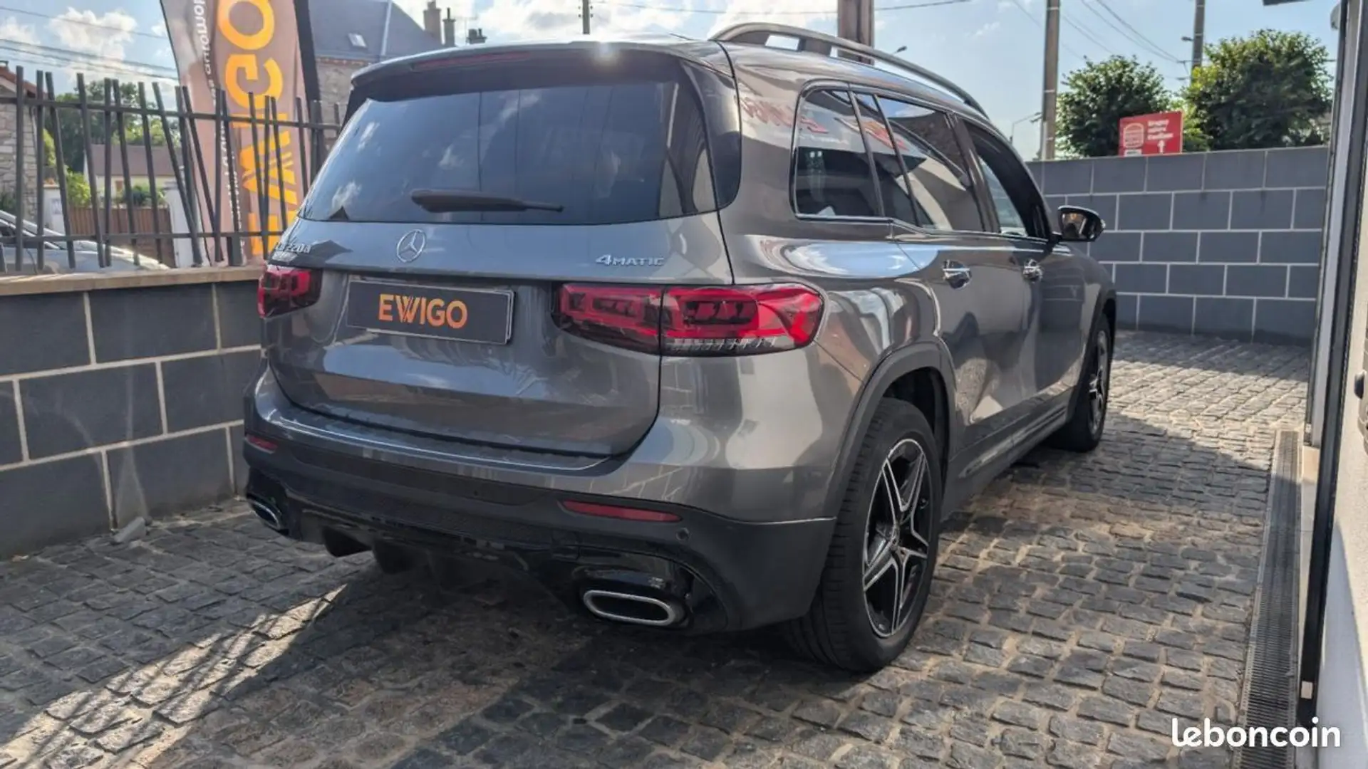 Mercedes-Benz GLB 220 Classe Mercedes GL 220 D 190 AMG LINE 4MATIC 8G-DC Gris - 2