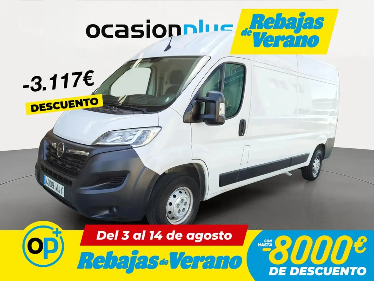 Opel Movano Fg. DCb 2.2 BlueHDI Base 140 L3H2 3500 Blanco - 1