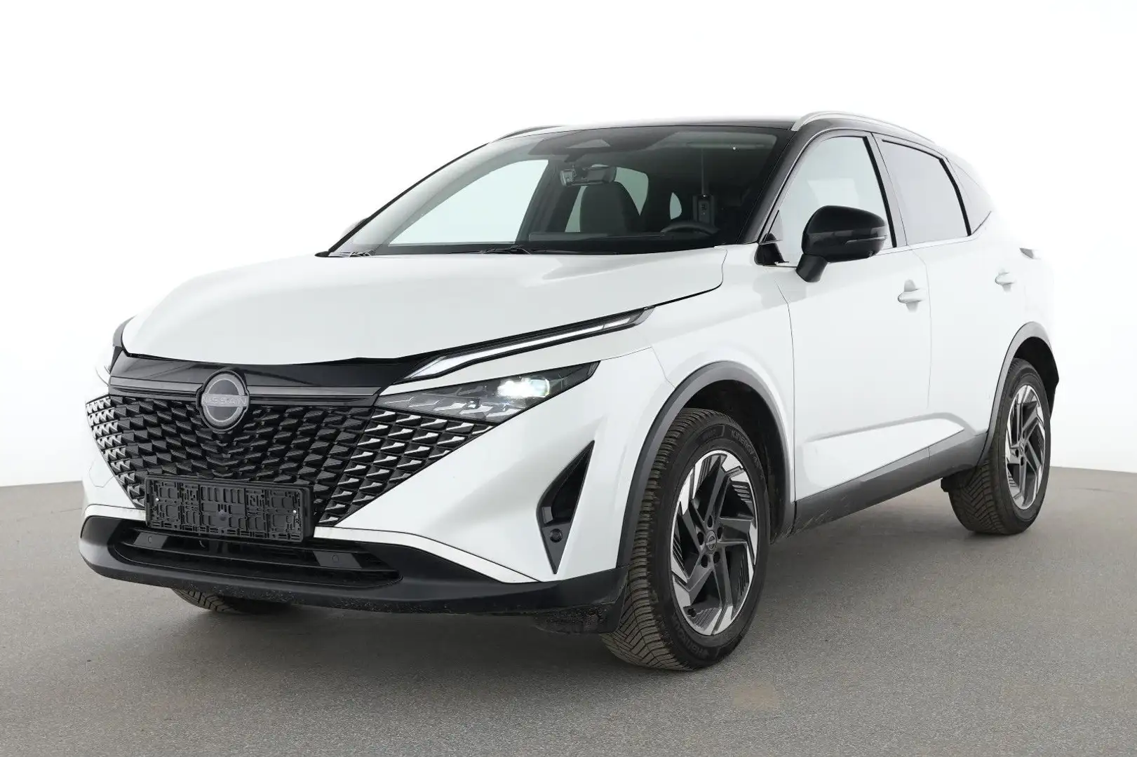 Nissan Qashqai 1.3DIG-T X-Tronic N-Connecta "Panodach" Weiß - 1