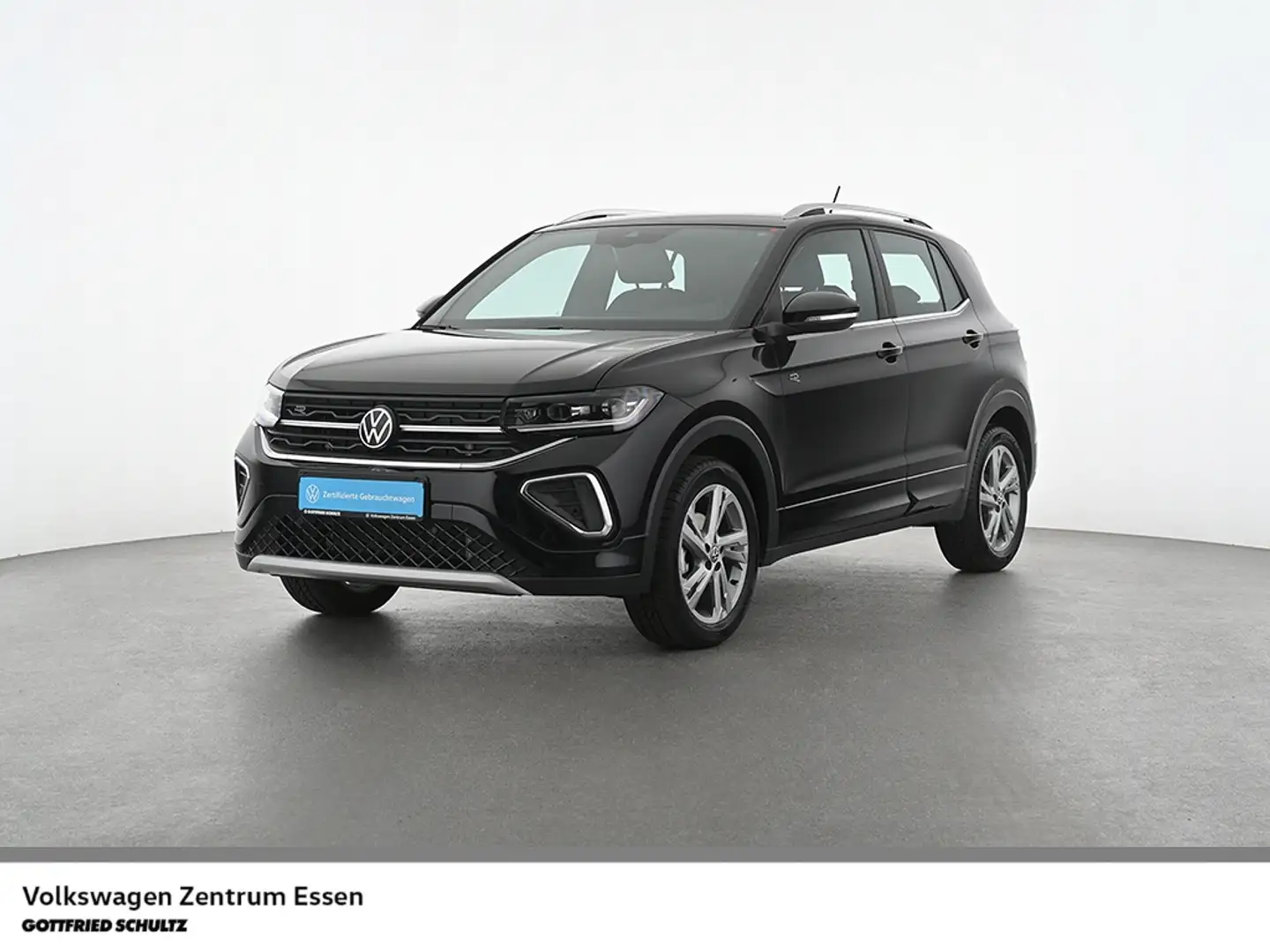 Volkswagen T-Cross R-Line TSI Matrix AHK Navi Sitzhzg Schwarz - 1