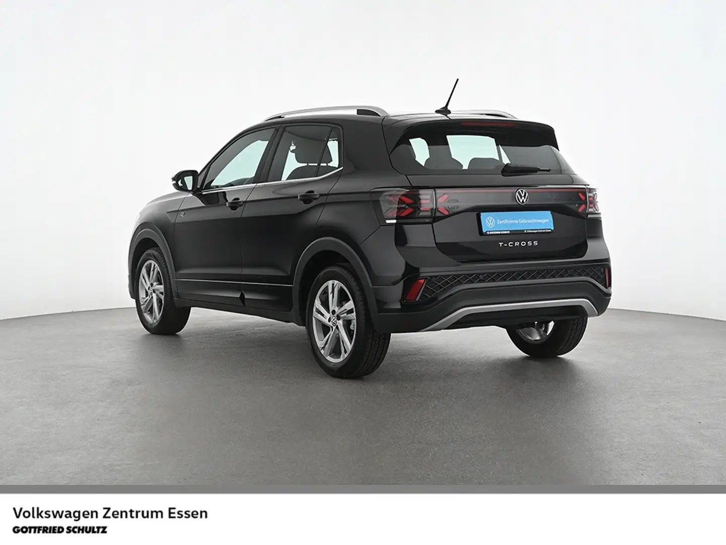 Volkswagen T-Cross R-Line TSI Matrix AHK Navi Sitzhzg Schwarz - 2