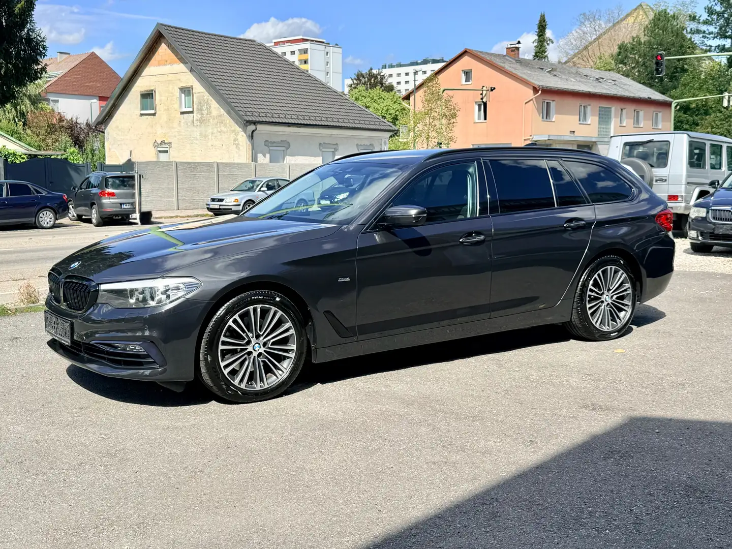 BMW 520 520 d Sport Line Schwarz - 2