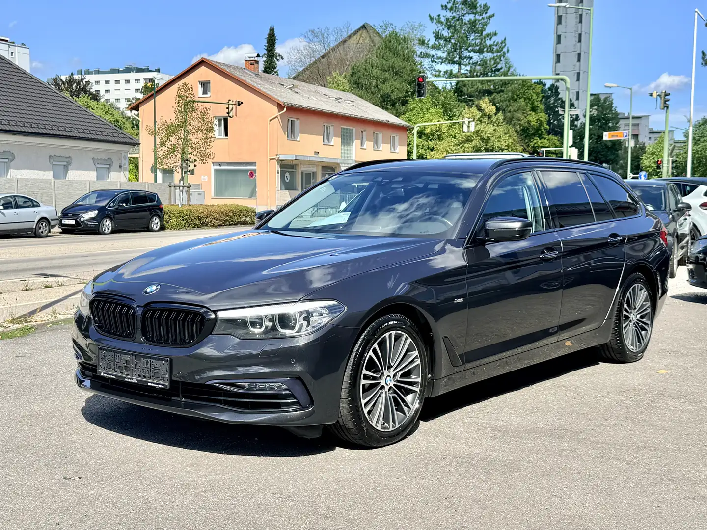 BMW 520 520 d Sport Line Schwarz - 1