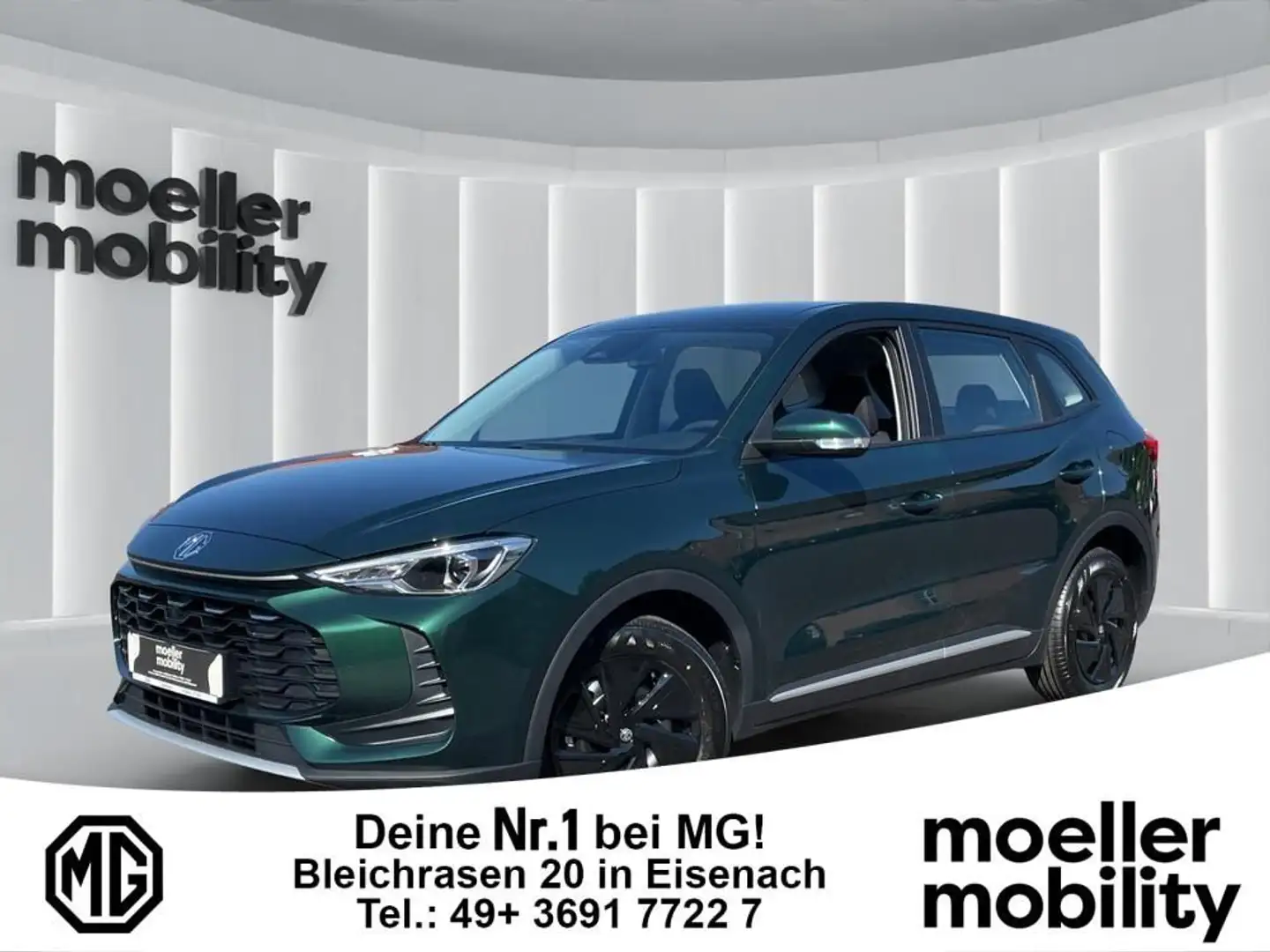 MG ZS MY24 Hybrid Plus Standard 7Jahre Garantie Grün - 1